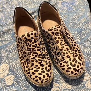 J Slides Animal Print Slip-On Sneakers